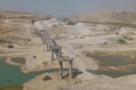 آغاز تیرگذاری پل ۱۸۰ متری بزرگراه کنارتخته – دالکی
