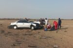 ۵ مصدوم و یک فوتی در تصادف زنجیرهای جاده بوشهر-گناوه + عکس