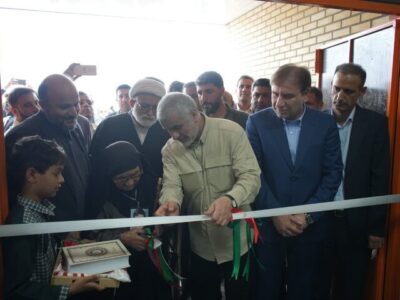 دبستان ۶ کلاسه شهید روایی جم افتتاح شد