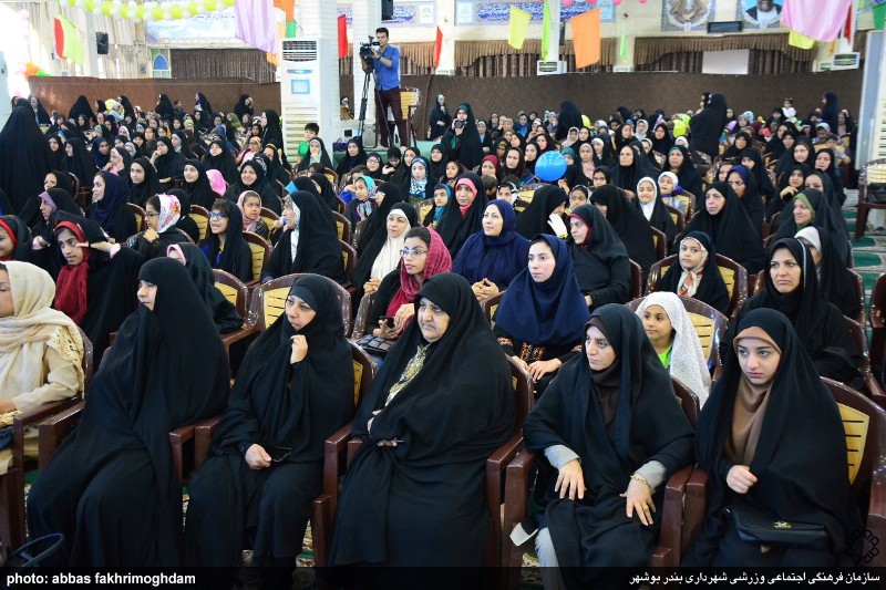 جشن بزرگ میلاد کریمه اهل بیت (س) در مصلای بوشهر برگزار شد + تصاویر