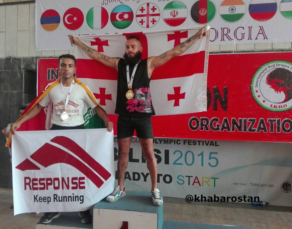 درخشش رزمی کاران گناوه در مسابقات جهانی گرجستان+عکس