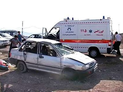 واژگونی، مهمترین علت تصادفات بوشهر + اینفوگرافیک