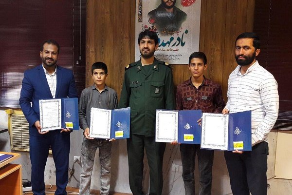 قهرمانان بوشهری تورنمنت بین‌المللی باکو تجلیل شدند