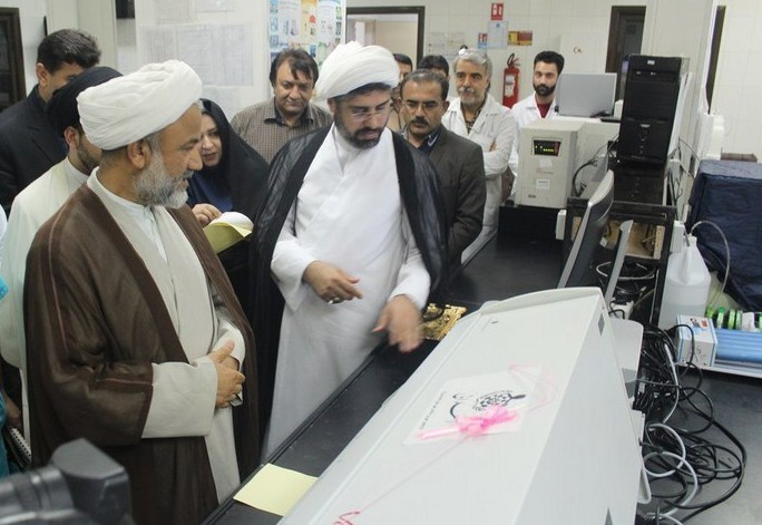 افتتاح دستگاه ایمونولوژی وایداس آزمایشگاه بیمارستان شهید گنجی به همت خیران