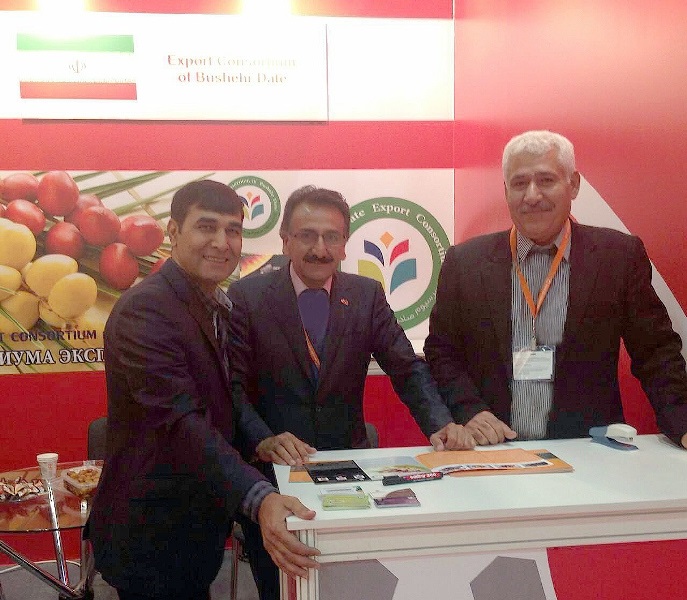 خرمای بوشهر در نمایشگاه روسیه