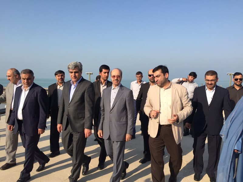 بازدید سرپرست وزارت نیرو از تاسیسات آبرسانی استان