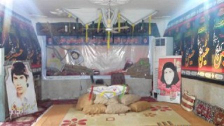 یادواره شهید زن محرم در دیر برگزار شد