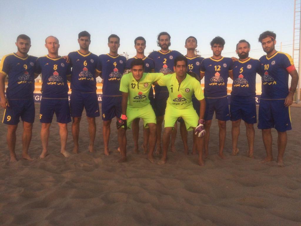 یکه‌تازی پارس جنوبی در لیگ برتر فوتبال ساحلی