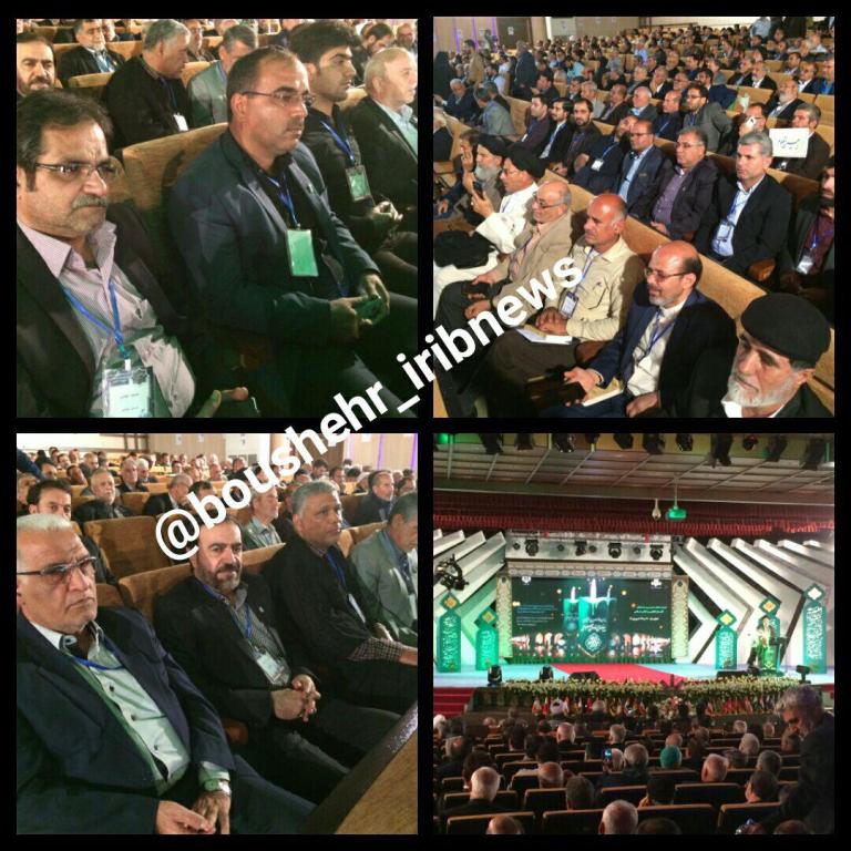 حضور مداحان و ذاکر امام حسین(ع) استان در اجلاس پیرغلامان حسینی+عکس