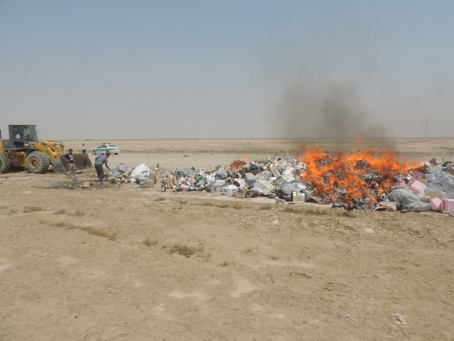 امحاء ۸۰ تن پودر و قرص غیر مجاز در دیلم