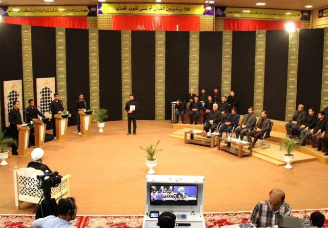 ضبط برنامه تلویزیونی “نوای عاشقی” صدا و سیمای بوشهر برای محرم  آغاز شد+عکس