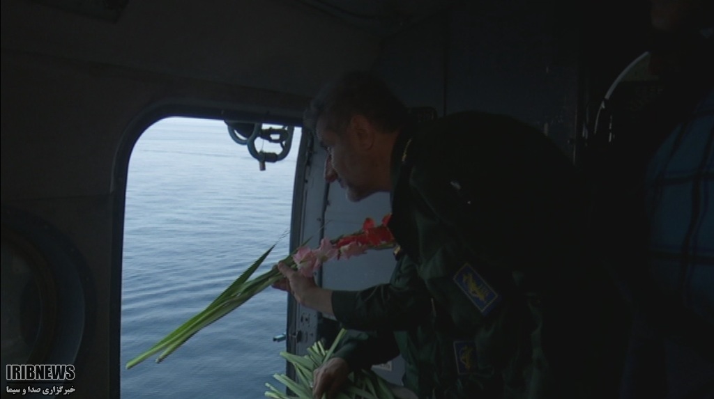 گلباران محل حماسه شهید نادر مهدوی و همرزمانش در خلیج فارس+تصویر