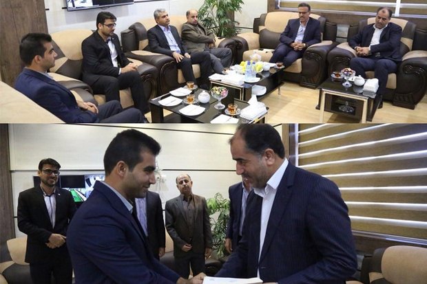 سرپرست جدید شبکه دامپزشکی جم معارفه شد+عکس