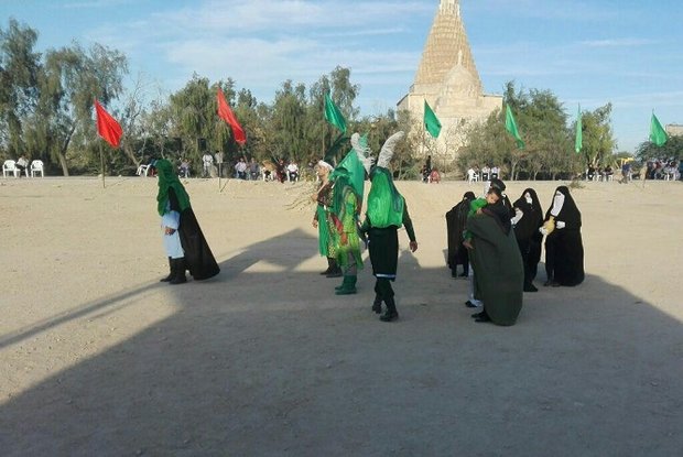 هفتمین سوگواره تعزیه استان برگزار شد