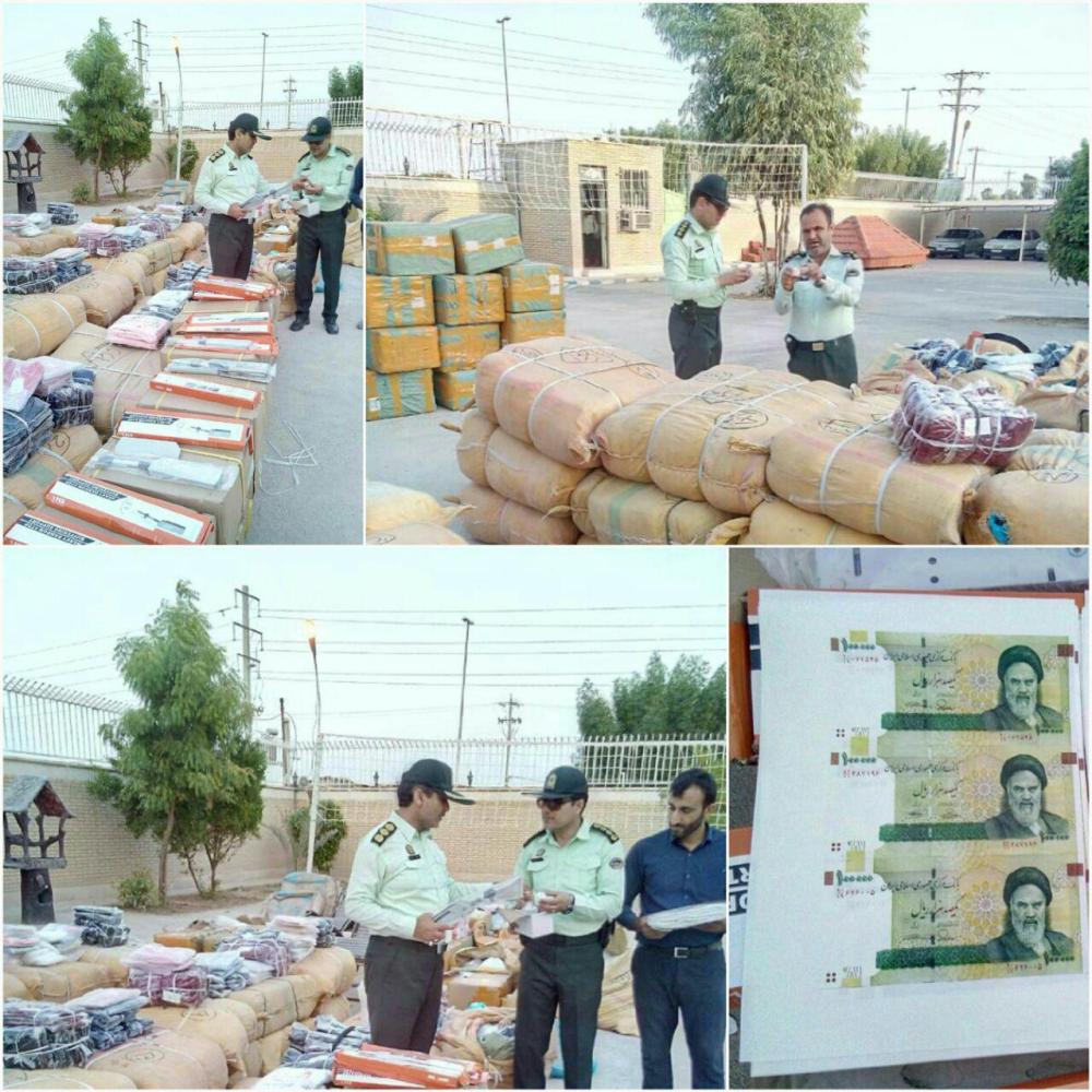 انبار بزرگ دپوی کالای قاچاق در بوشهر کشف شد+عکس