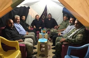 خدمت‌رسانی شبانه‌روزی موکب خدام‌الحسین (ع) گناوه به زائران حسینی