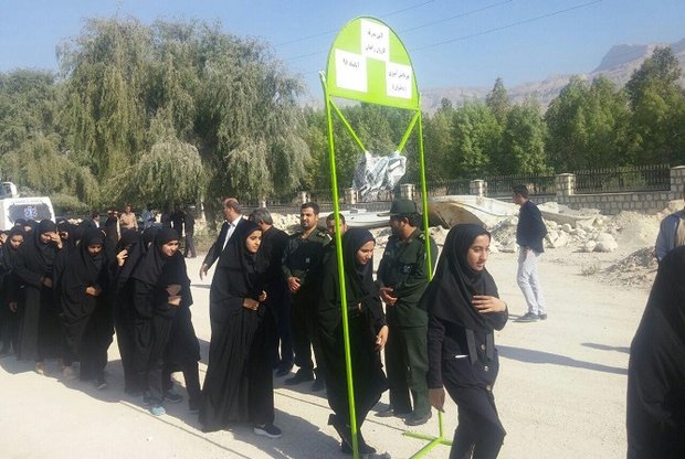 دانش‌آموزان شیعه و سنی دختر از عسلویه به راهیان‌نور اعزام شدند