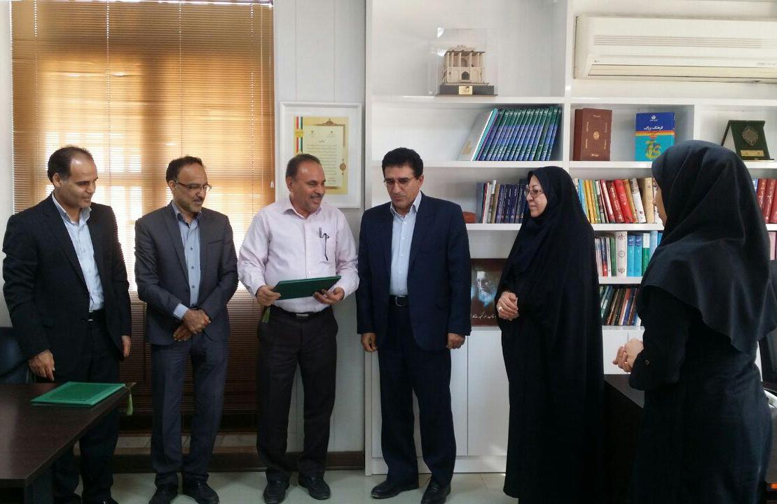 سرپرست جدید دانشگاه علمی کاربردی فرهنگ و هنر بوشهر معارفه شد