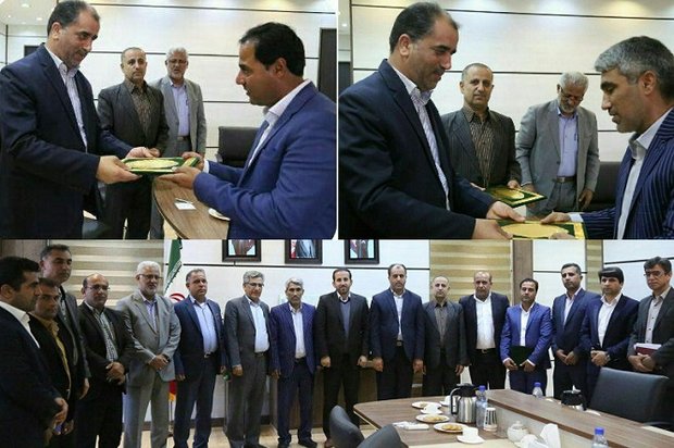 شهرداران «ریز» و «انارستان» معارفه شدند+عکس