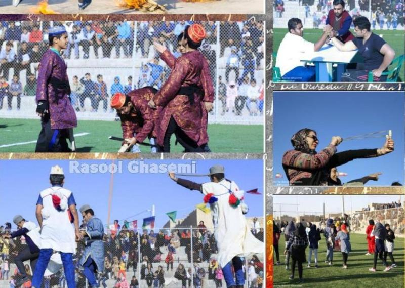 جشنواره بازی‌های بومی محلی در شهرستان دشتی برگزار شد+عکس