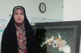 صدور محصولات صنایع‌دستی دریایی یک بانوی بوشهری به کشورهای اروپایی