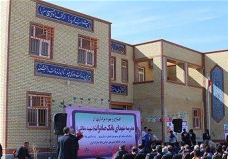 افتتاح مدرسه خیر ساز در تنگستان