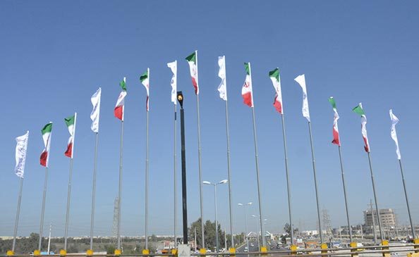 تقاطع غیر همسطح «آزادی» بوشهر زیر بار ترافیک رفت