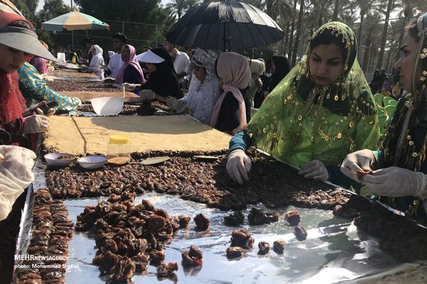 سومین جشنواره رنگینک خرمای کشور در آبپخش با معرفی نفرات برتر پایان یافت+عکس