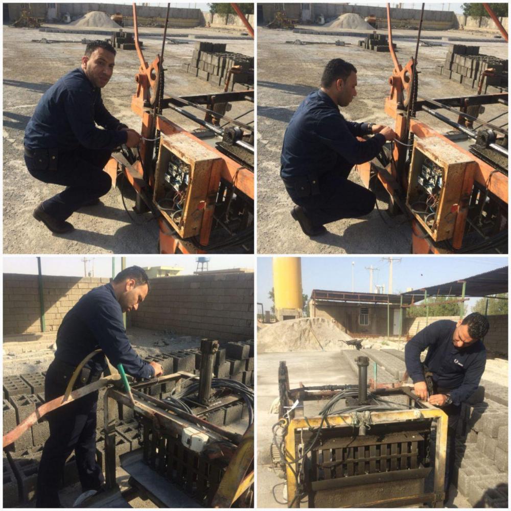 ۳ کارگاه بلوک زنی درشهرک صنعتی بندرریگ گناوه مهروموم شد