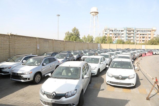 مزایده ۳۵ خودروی لوکس در بوشهر