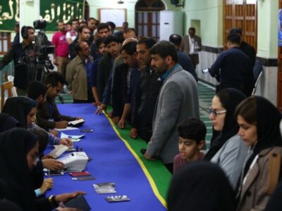 واجدین شرایط اخذ رای به تفکیک شهرستان های استان