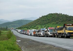 جاده جایگزین ارمنستان برای کامیون‌های ایرانی