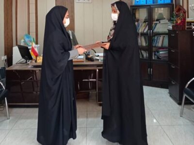 انتصاب اولین دهیار خانم در دیر