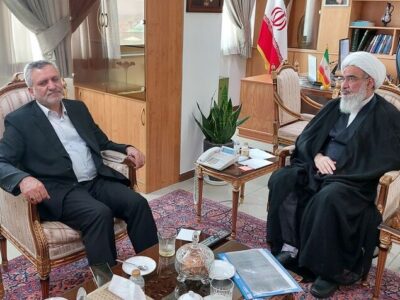 دیدار امام جمعه بوشهر با معاون اجرایی رئیس جمهور