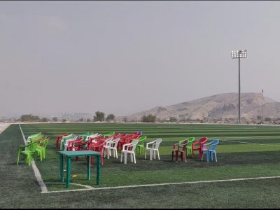 استادیوم ورزشی شهر چاه مبارک(عسلویه) افتتاح شد
