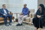 دیدار معاون رئیس‌جمهور با خانواده مهدی طارمی در بوشهر+عکس