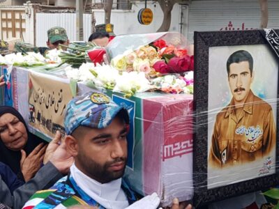 شهیدی بوشهری پس از ۴۰ سال به زادگاهش بازگشت
