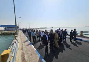 بهره برداری اسکله صیادی خورخان بردخون