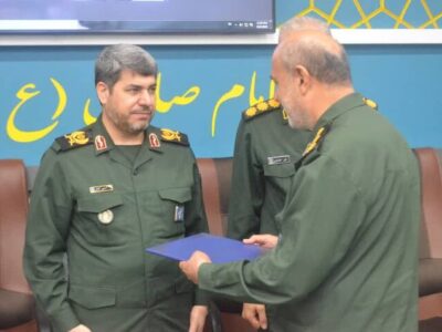 سردار خرمدل:فرمانده سپاه بوشهر: یک مدرسه و یک درمانگاه در همه شهرستان‌ها می‌سازیم