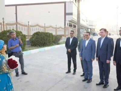 معاون رئیس جمهور وارد بوشهر شد+عکس