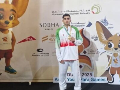 ۵ طلای آسیایی بر گردن شناگر جمی