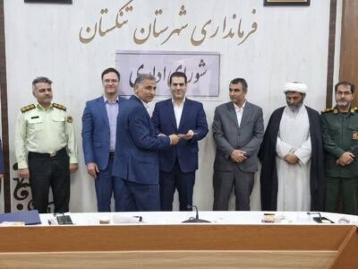 معاون فرماندار تنگستان و بخشداران مرکزی و دلوار معرفی شدند