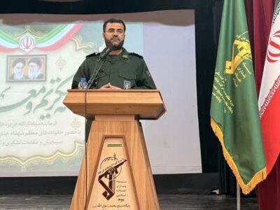 فرمانده جدید سپاه خارگ معرفی شد+عکس