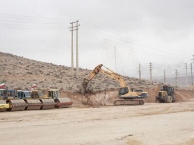 آزادراه شیراز ـ بوشهر کلنگ زنی شد + تصویر