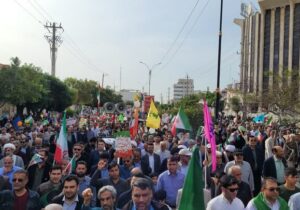 حضور کم‌نظیر مردم استان بوشهر در راهپیمایی ۲۲ بهمن + تصاویر