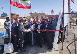 موج‌شکن اصلی بندر عامری  افتتاح شد