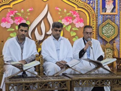 یازدهمین دوره آیین ترتیلخوانی قرآن کریم در چغادک+تصاویر