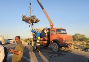 ۴ فوتی در تصادف نیسان و سواری در جنوب بوشهر+ عکس