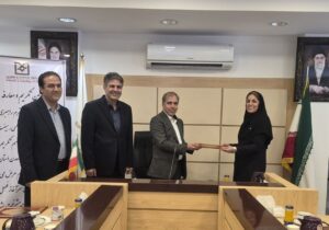 یک خانم رئیس بانک صنعت و معدن بوشهر شد+عکس