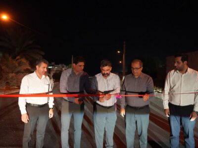 ۳۱ پروژه در بخش چغادک به بهره‌برداری رسید